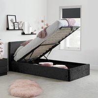 Birlea Berlin Ottoman Bed - Black / Single