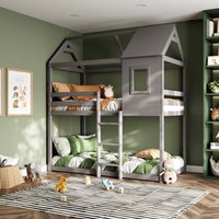 Hideaway Bunk Bed - Grey