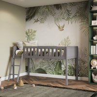 Bea Shorty Midsleeper Cabin Bed - Grey