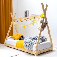 Solid Wood Tent Bed - Pine