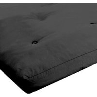 2 Seater Reflex Foam Futon Mattress Only - black