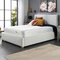 Aspire Comfort Memory Rolled Mattress - White / King