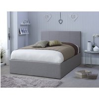 Prado Gas Lift Fabric Storage Bed (5FT King) - GREY