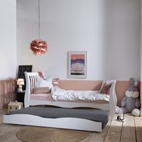 Pull Out Trundle For Astrid Sleigh Bed in Classic White (trundle only)  - White