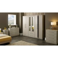 York Ready Assembled 4 Drawer Bed Box - Kashmir Ash