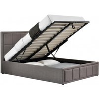 Birlea Hannover Ottoman Bed - Grey / Small Double