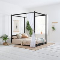 Darwin Four Poster King Bed - Black