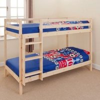 Wooden Bunk Bed  - Pine / 198cm