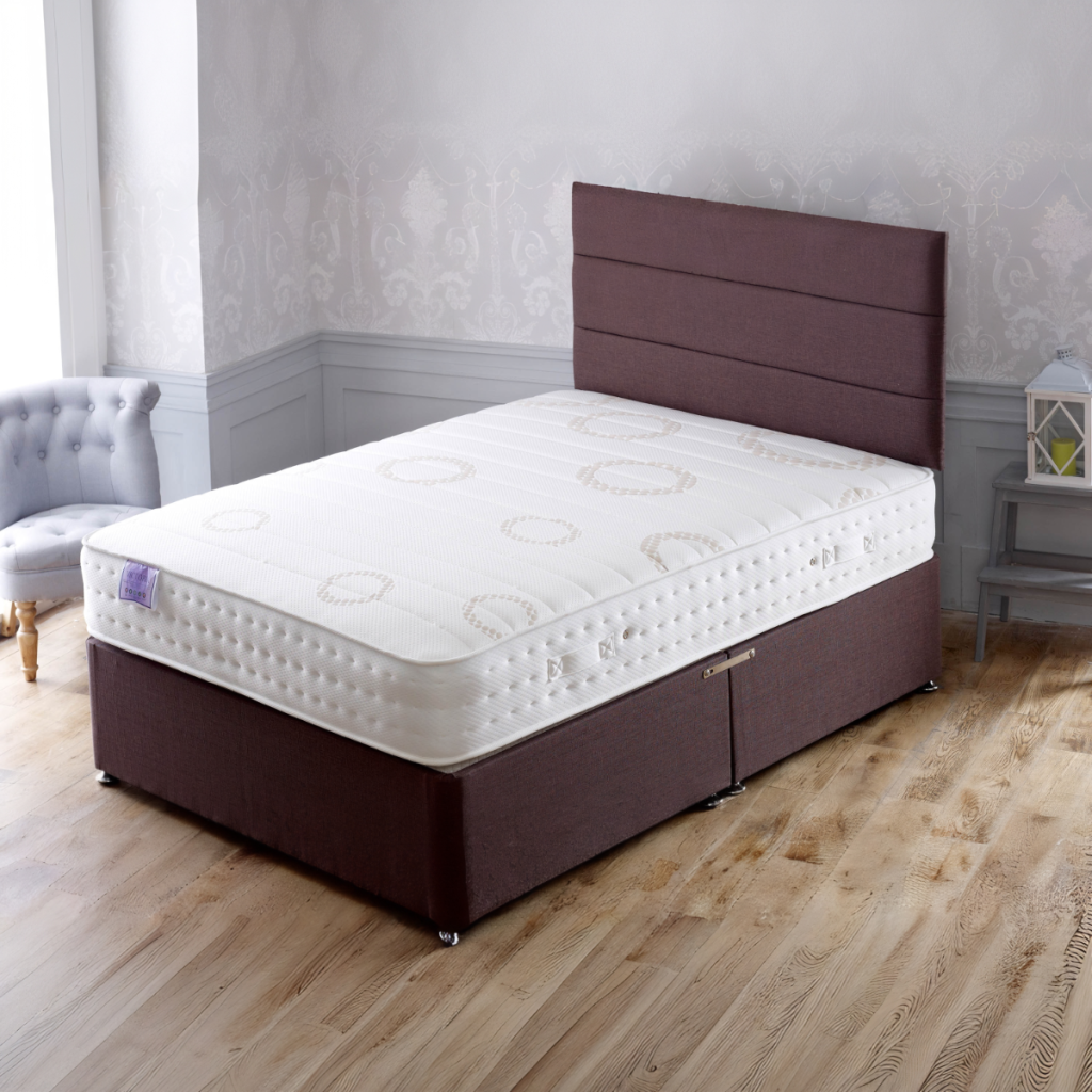 Westminster Victoria Orthopaedic Divan-Platform Top-No Drawers-Small Single (2'6)