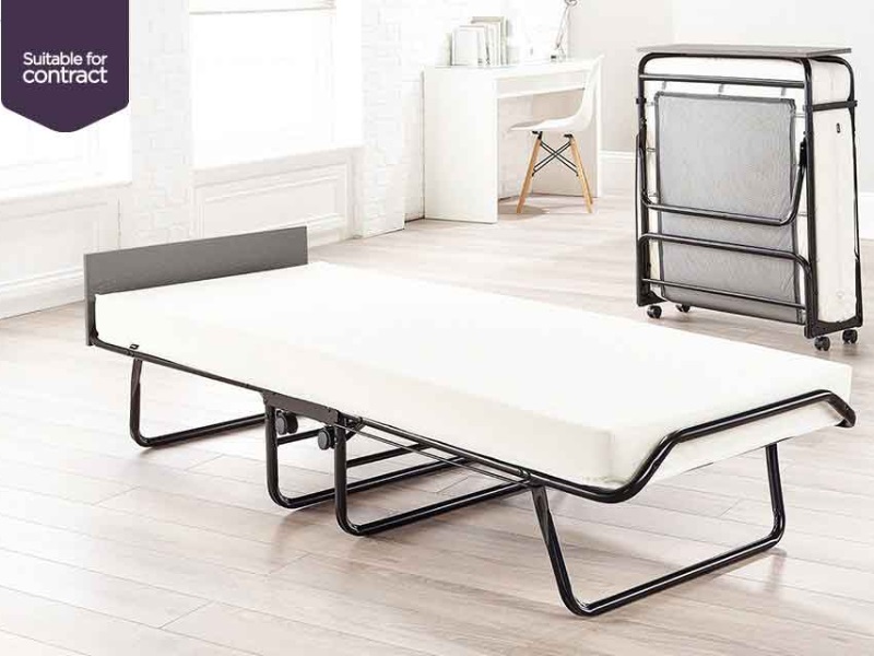 Jay Be Visitor Contract Automatic Folding Bed with Performance e-Fibre Mattress Small Single Folding Bed