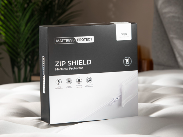 Mattress Protect Zip Shield Single Protector | Bed Sava