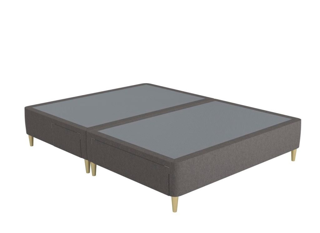TheraPur® Shallow Divan Base - 6'0 Super King - Grey