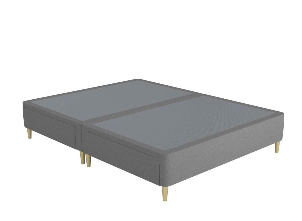 TheraPur® Shallow Divan Base - 6'0 Super King - Grey