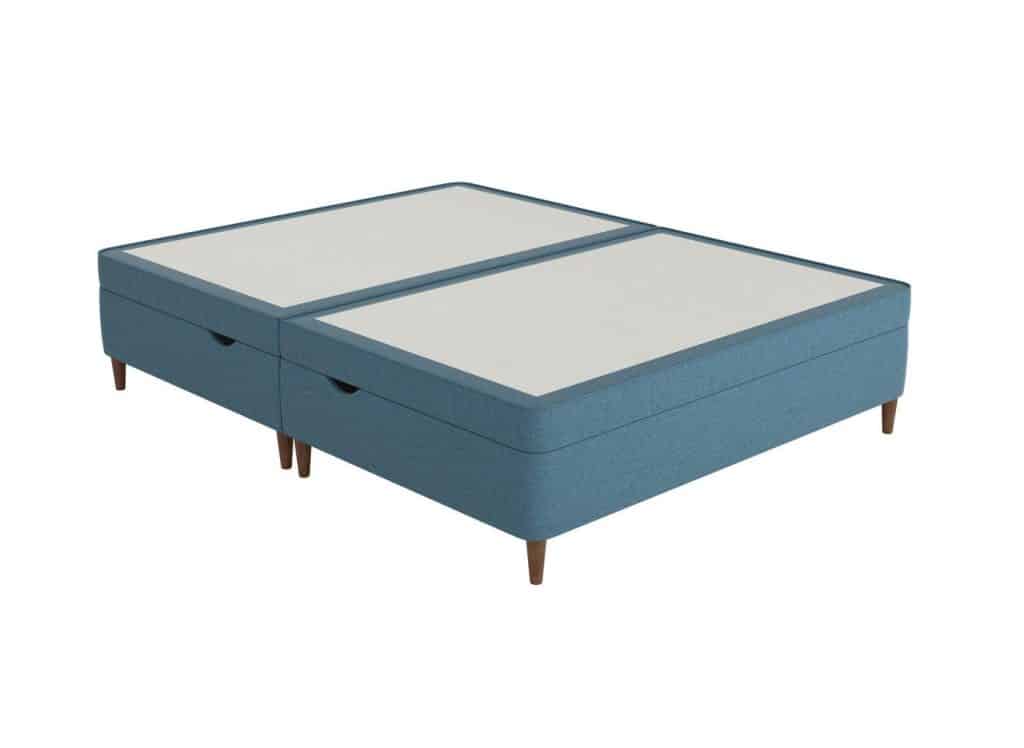 Therapur Slimline Ottoman - 6'0 Super King - Blue