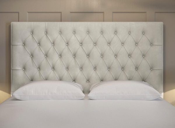 Dream Team Felixstowe Headboard  30 Single  Grey | Bed Sava