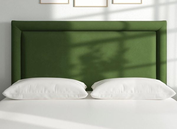 Dream Team Hatton Headboard  40 Small Double  Green | Bed Sava
