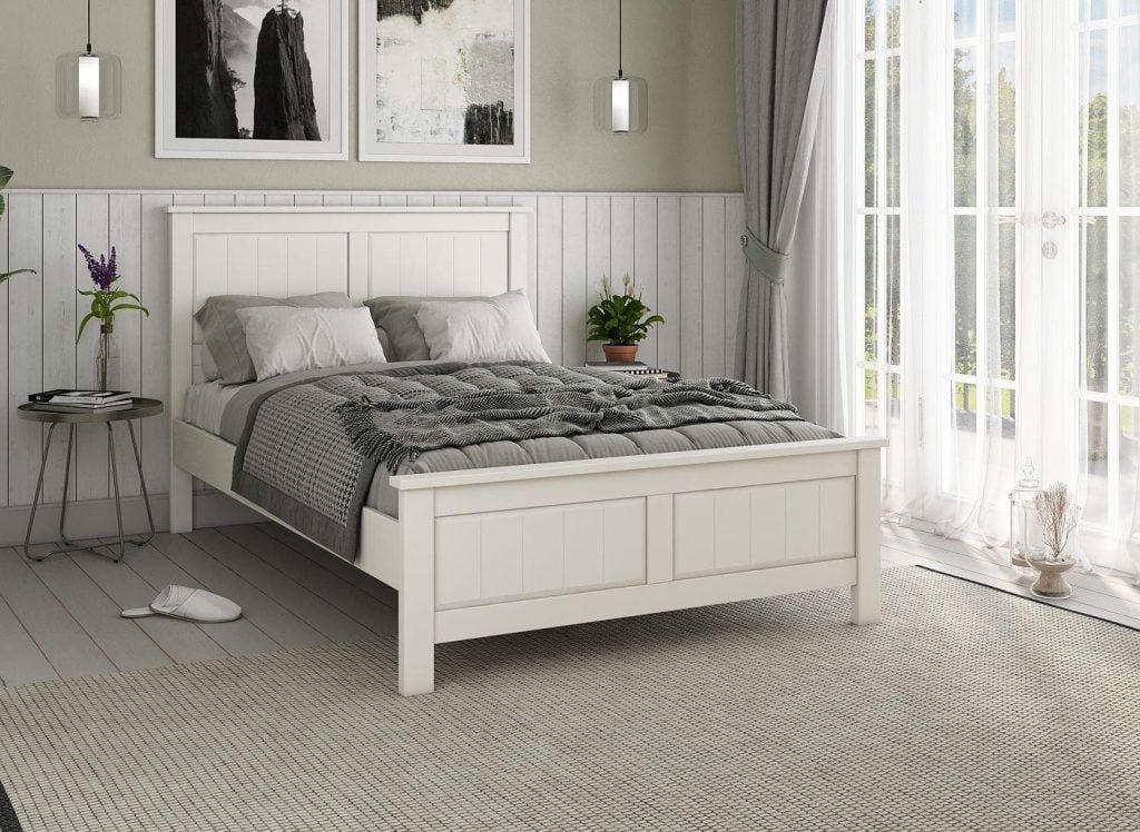 Northwood Wooden Bed Frame - 4'0 Small Double - White