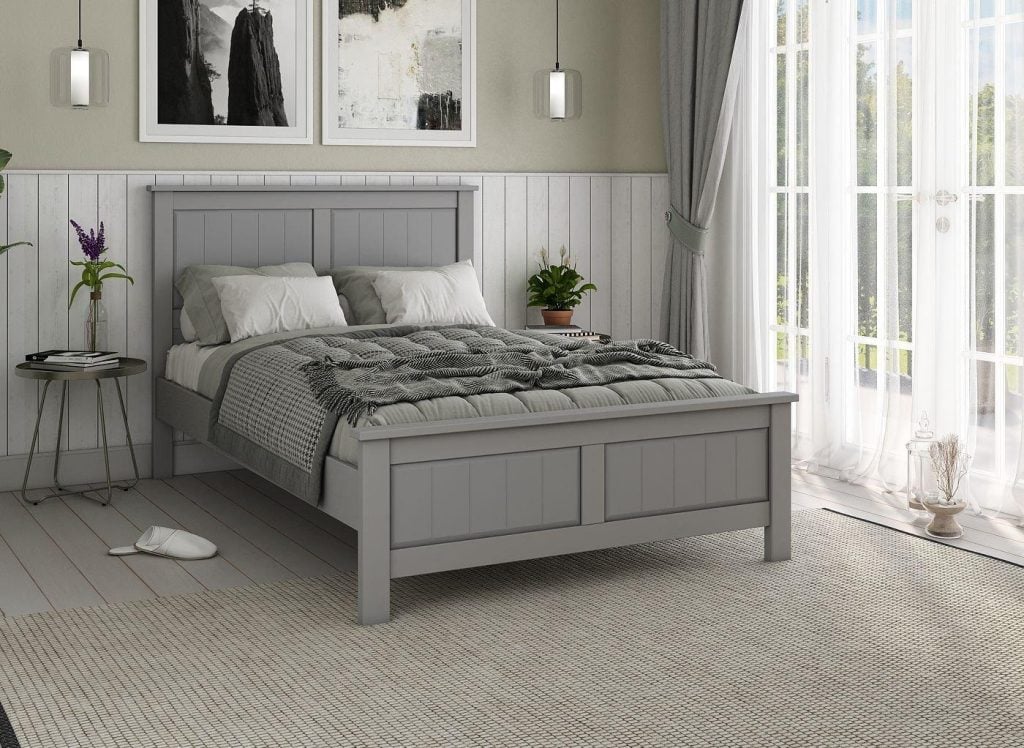 Northwood Wooden Bed Frame - 5'0 King - Grey