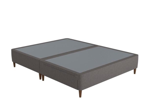 TheraPur® Shallow Divan Base  30 Single  Grey | Bed Sava