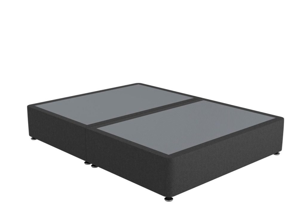 Sleepeezee Contemporary Divan Bed Base - 4'0 Small Double - Grey