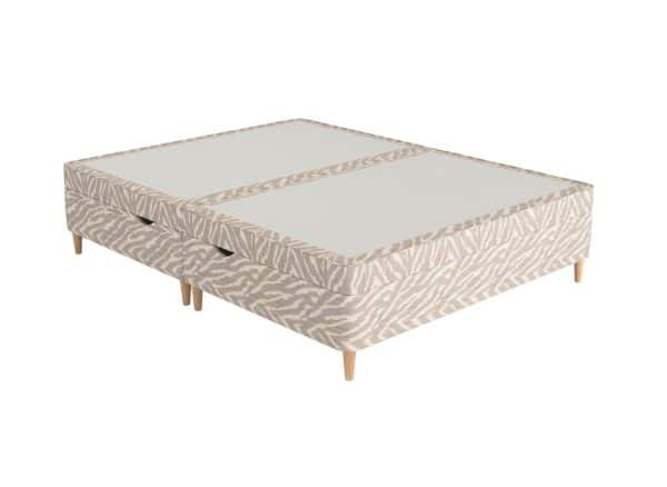 Therapur Slimline Ottoman  60 Super King  Grey | Bed Sava