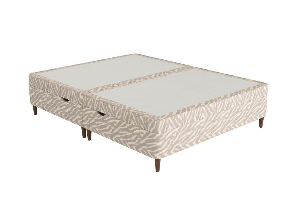 Therapur Slimline Ottoman - 6'0 Super King - Grey
