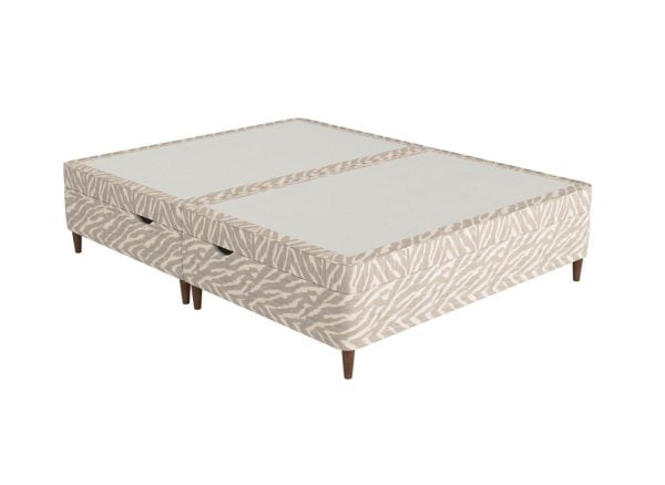 Therapur Slimline Ottoman  60 Super King  Grey | Bed Sava