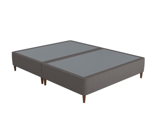 TheraPur® Shallow Divan Base  60 Super King  Grey | Bed Sava