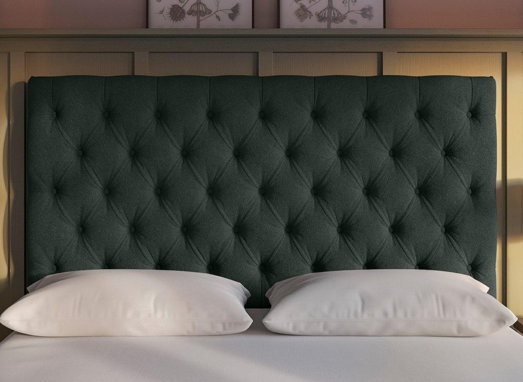 Flaxby Harrogate Headboard - 6'6 Emperor - Green