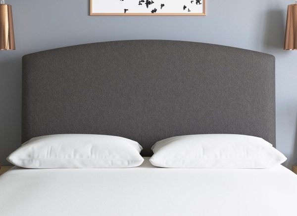 TheraPur® Laurel Headboard  40 Small Double  Grey | Bed Sava