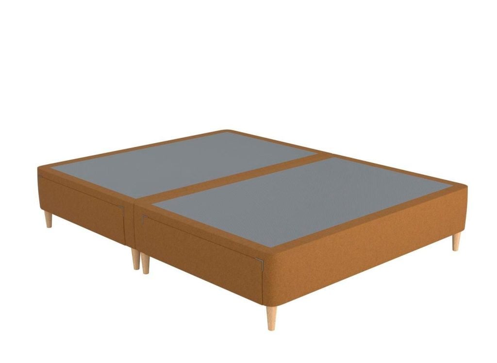 TheraPur® Shallow Divan Base - 6'0 Super King - Orange