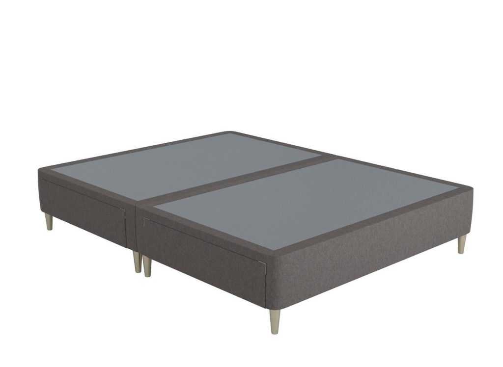 TheraPur® Shallow Divan Base - 6'0 Super King - Grey