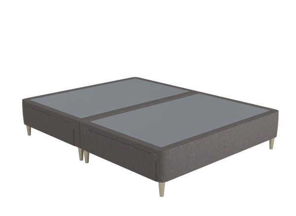 TheraPur® Shallow Divan Base  60 Super King  Grey | Bed Sava