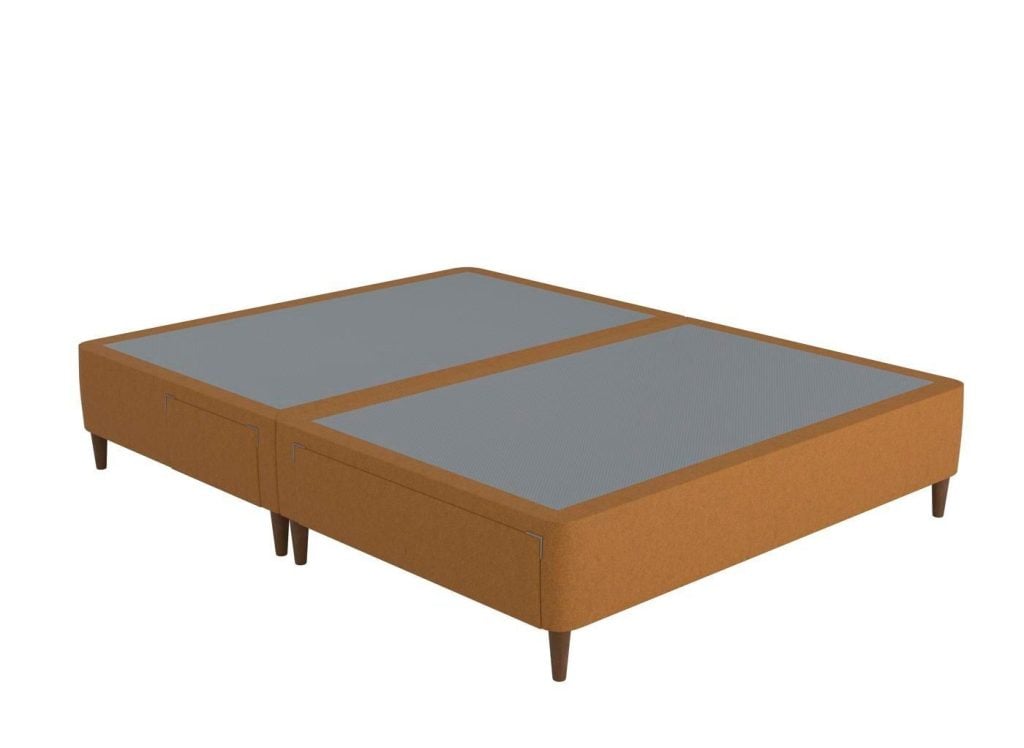 TheraPur® Shallow Divan Base - 6'0 Super King - Orange