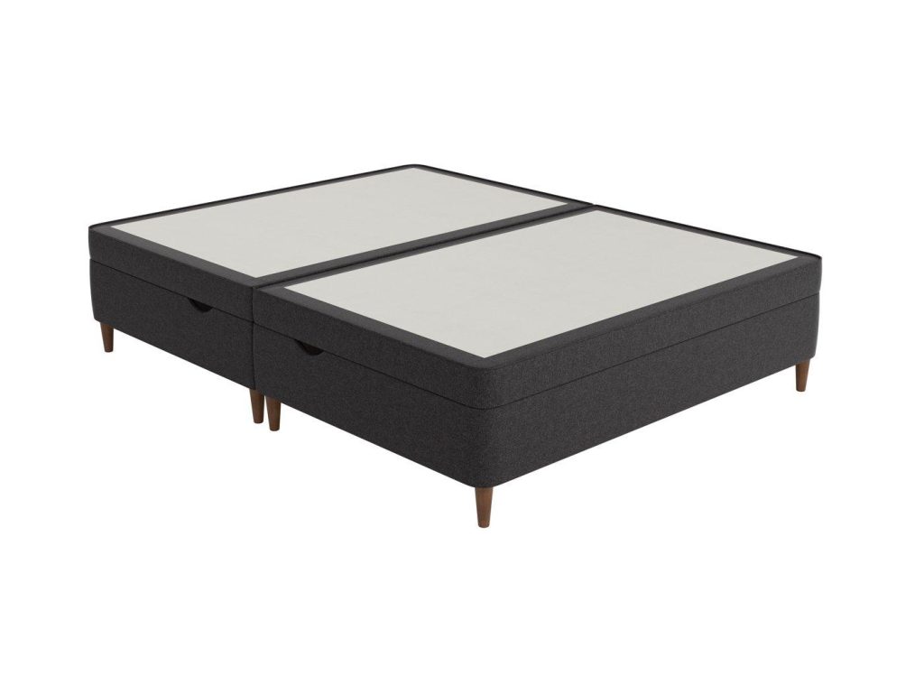 Therapur Slimline Ottoman - 4'6 Double - Grey