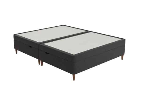 Therapur Slimline Ottoman  50 King  Grey | Bed Sava