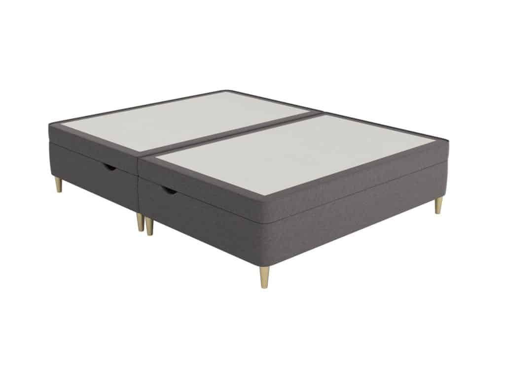 Therapur Slimline Ottoman - 6'0 Super King - Grey