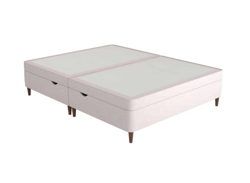 Therapur Slimline Ottoman - 6'0 Super King - Silver