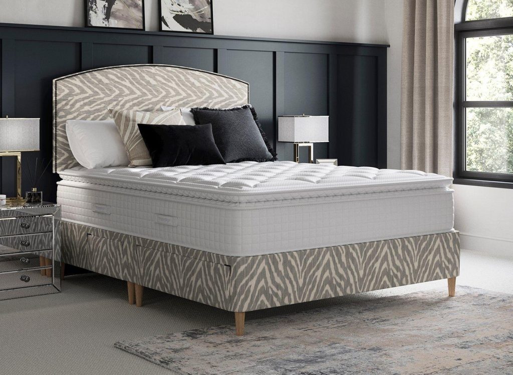 TheraPur® Shallow Divan Base - 6'0 Super King - Grey