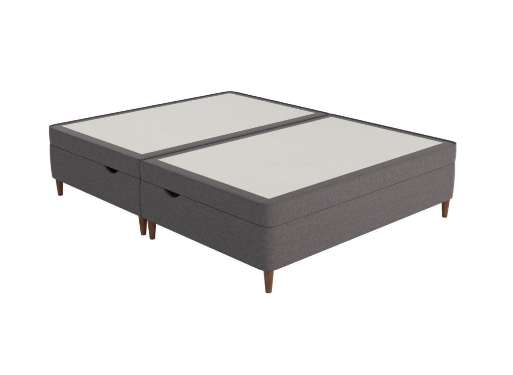 Therapur Slimline Ottoman - 3'0 Single - Grey