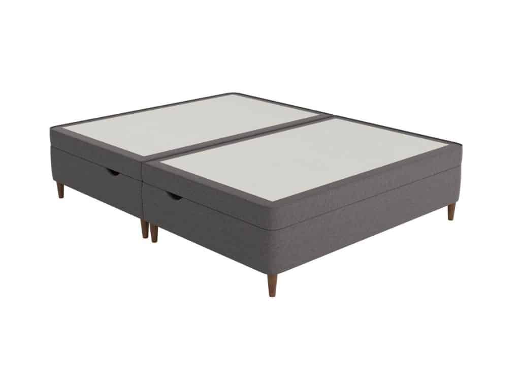 Therapur Slimline Ottoman - 6'0 Super King - Grey