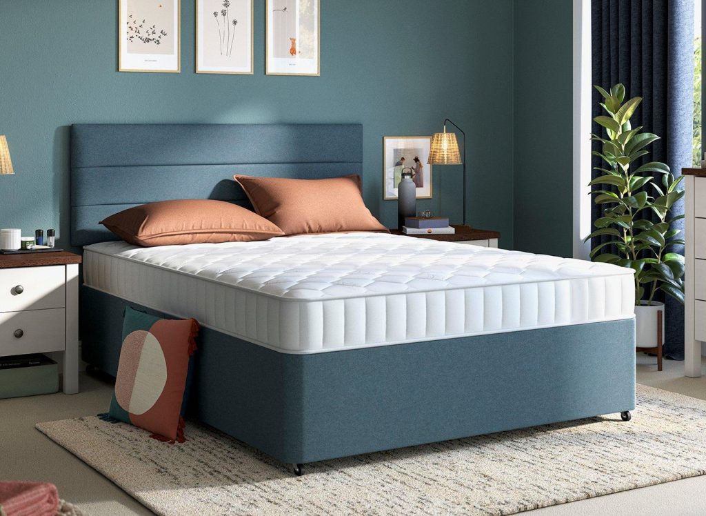 Dreams Workshop Divan Bed Base - 5'0 King - Blue