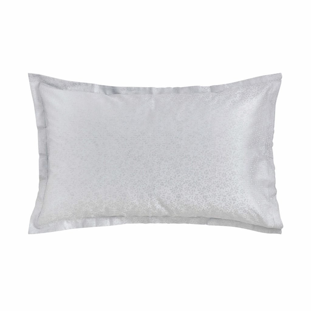 Murmur Meadow Oxford Pillowcase, Cloud Grey