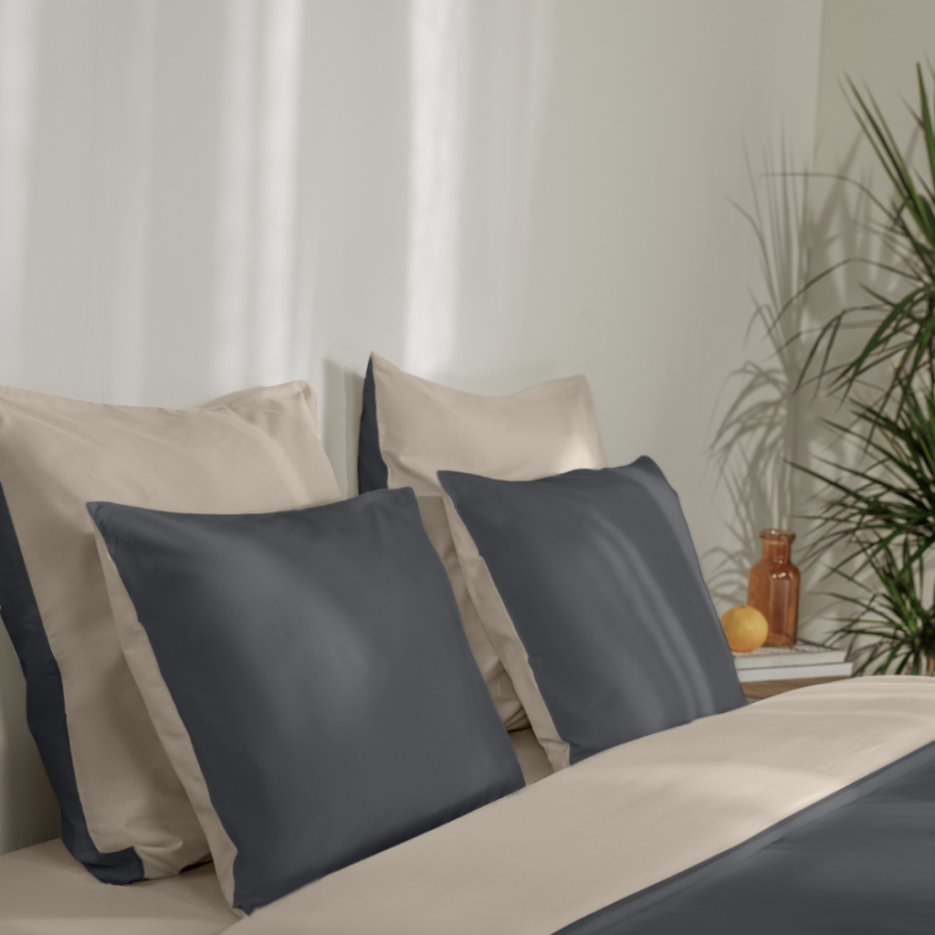 Emma Bed Linen Pillowcase Cotton 144 050×075 Reversible | Bed Sava