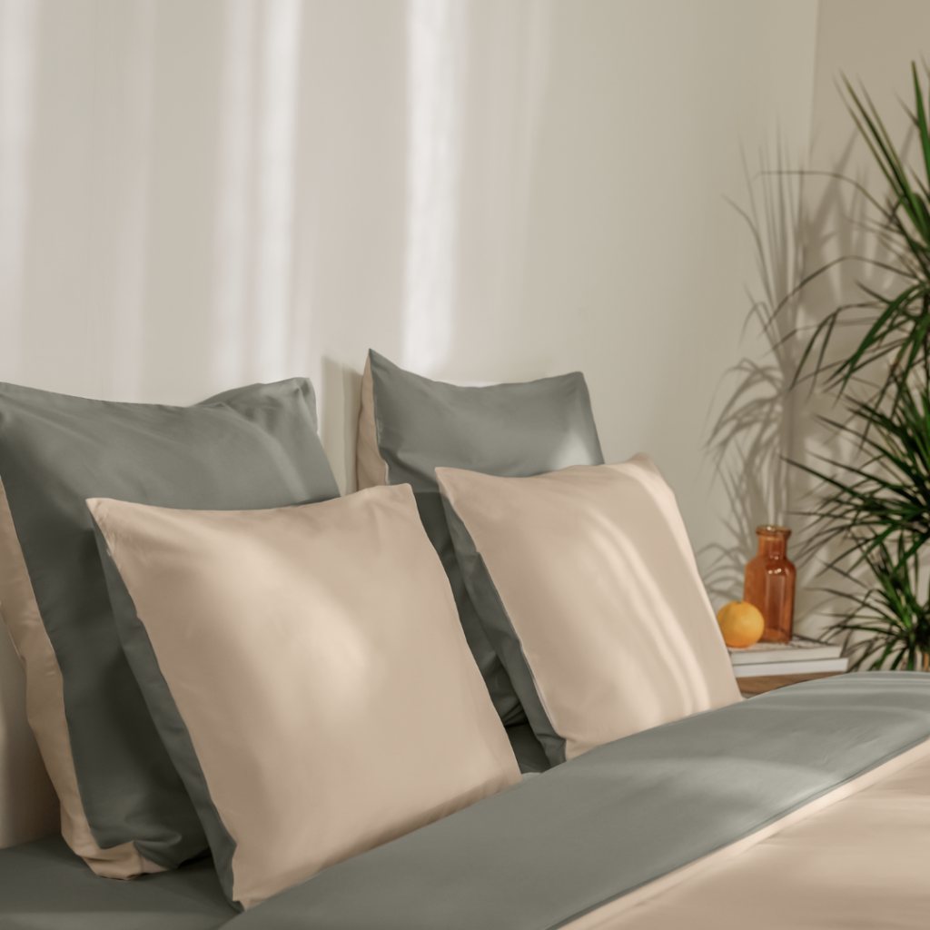 Emma Bed Linen Pillowcase Cotton 144 050×075 Reversible | Bed Sava