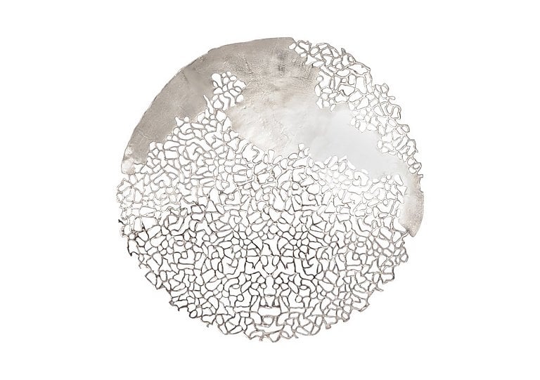 Abstract Aluminium Wall Disc