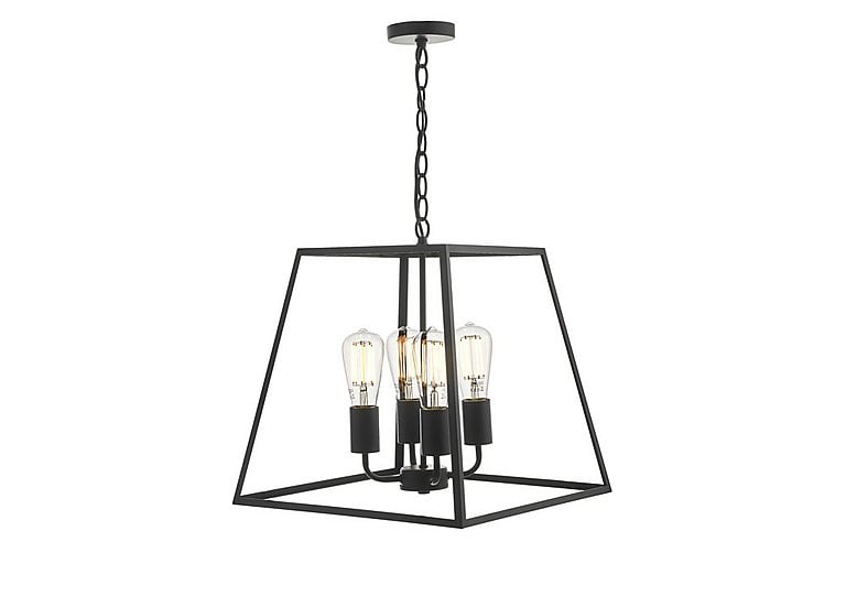 Academy 4 Bulb Lantern Ceiling Light