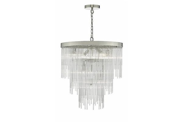 Ada 7 Bulb Pendant Ceiling Light  Clear | Bed Sava