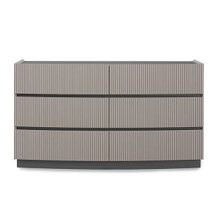Alessio 6 Drawer Dresser | Bed Sava