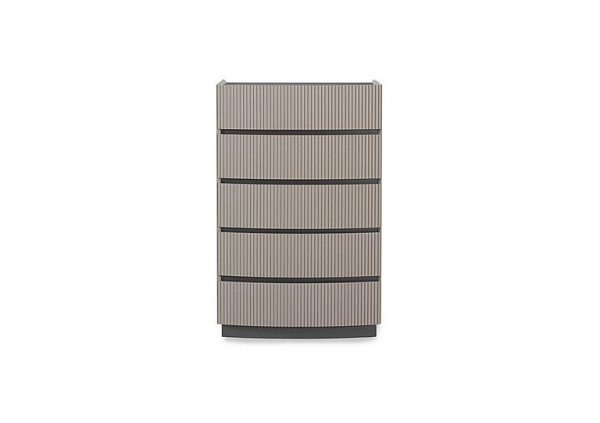 Alessio 5 Drawer Tall Chest | Bed Sava